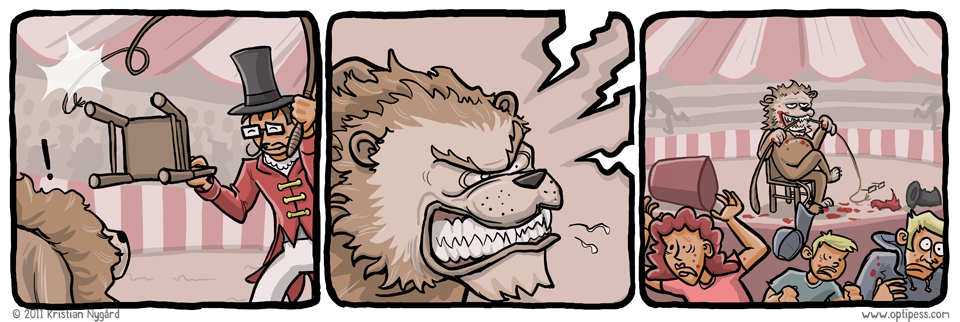 Relaxing Lion Relaxing Lion