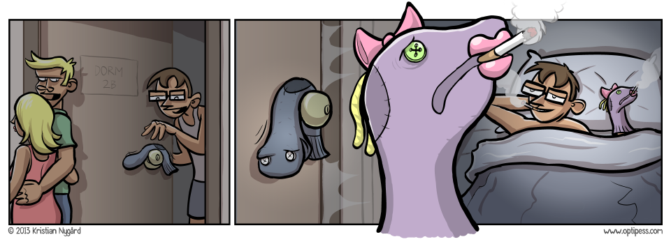 Sock On Door Optipess