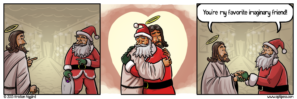 “But seriously, Jesus. What have you ever done for MY birthday?”