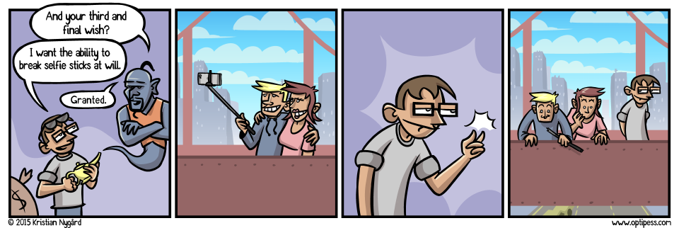 Personally I’d save the final wish for a potentially even more annoying tech trend which hasn’t emerged yet. Surely another one will come along any minute now...