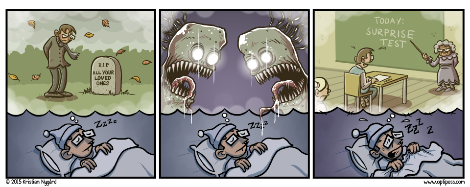 The second panel turned into a wet dream as soon as the creatures started making out.