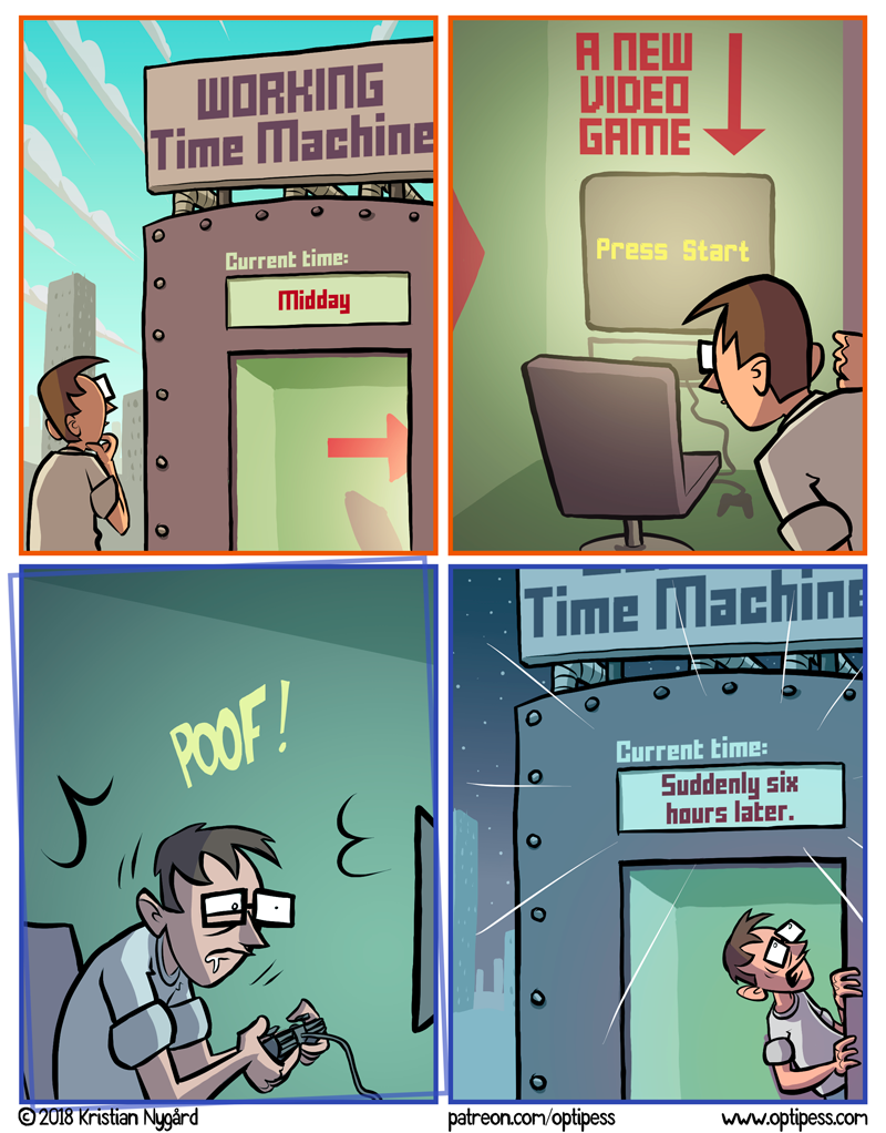If this time machine doesn't work for you, you might just be an adult.