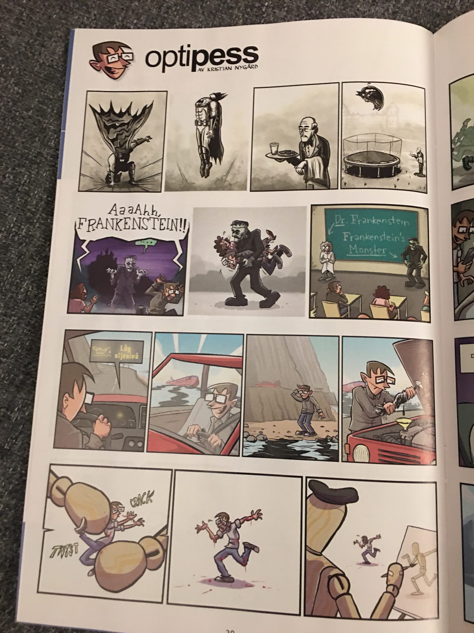 Webcomic Magazine Optipess – Page 2 – A webcomic. On the Internet.