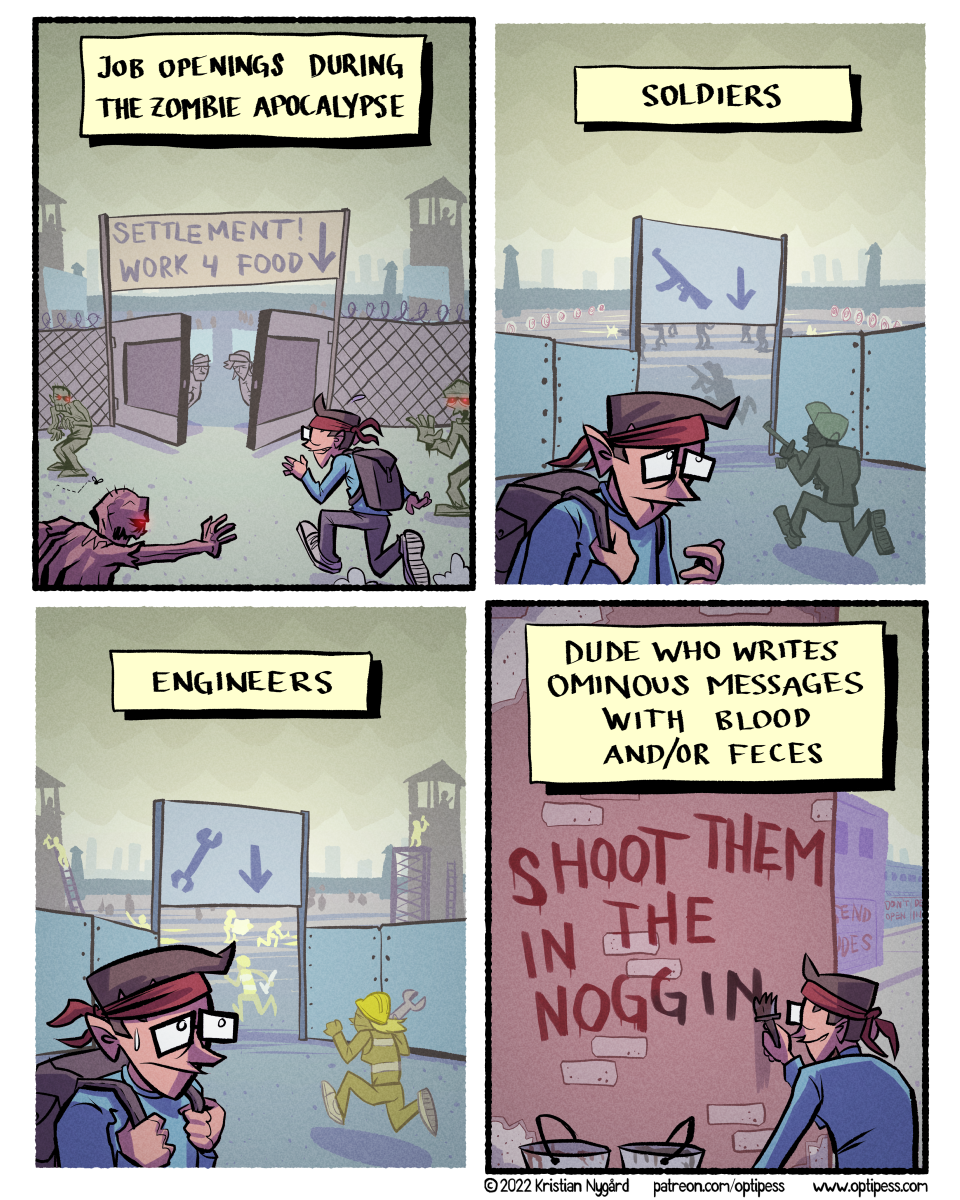 He was later hired to provide environmental storytelling for pretty much every video game.