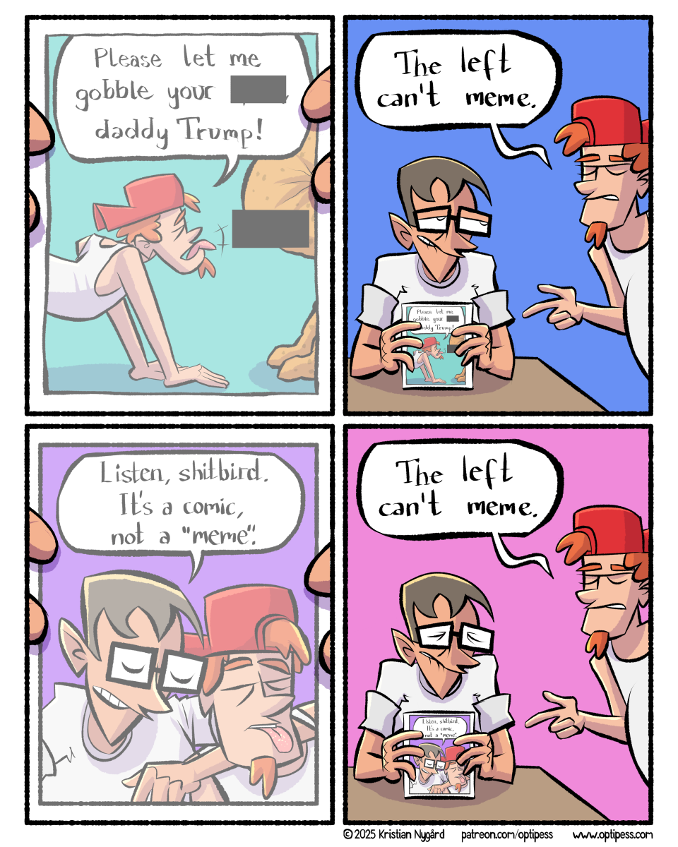 I only threw up in my mouth six times while drawing that first panel.